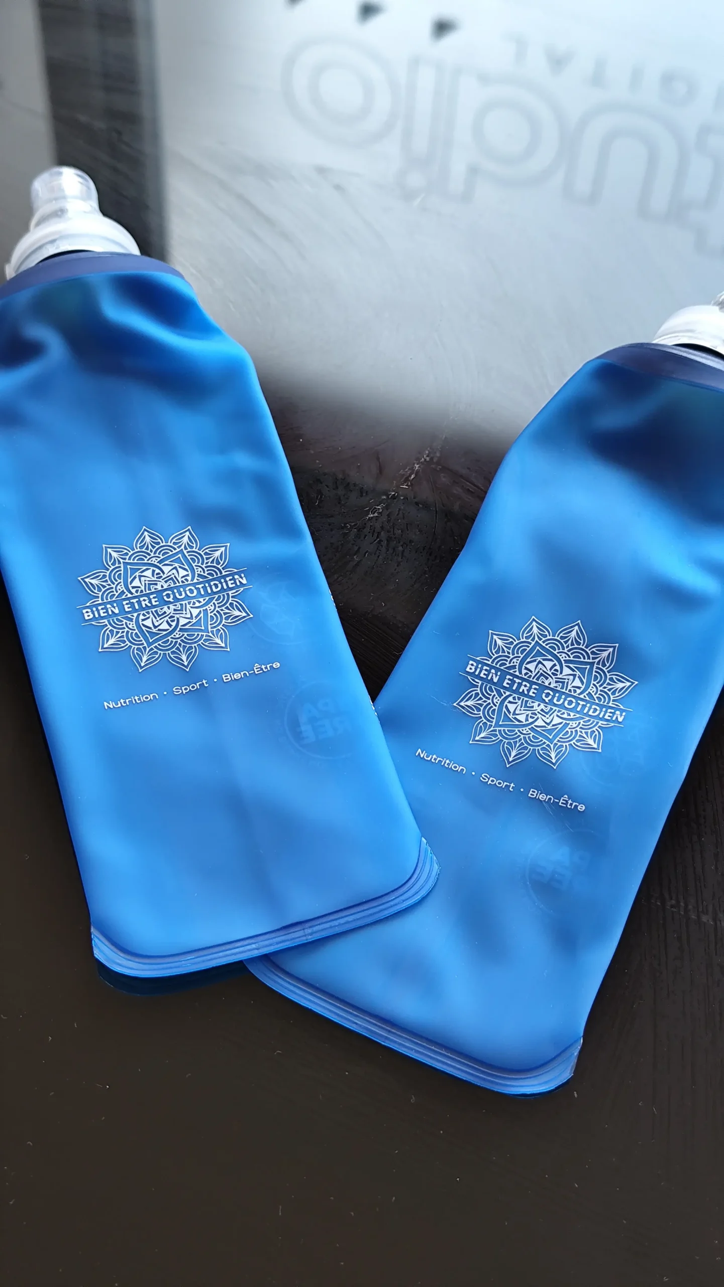 Flasque sportive personnalisée par JAM Studio