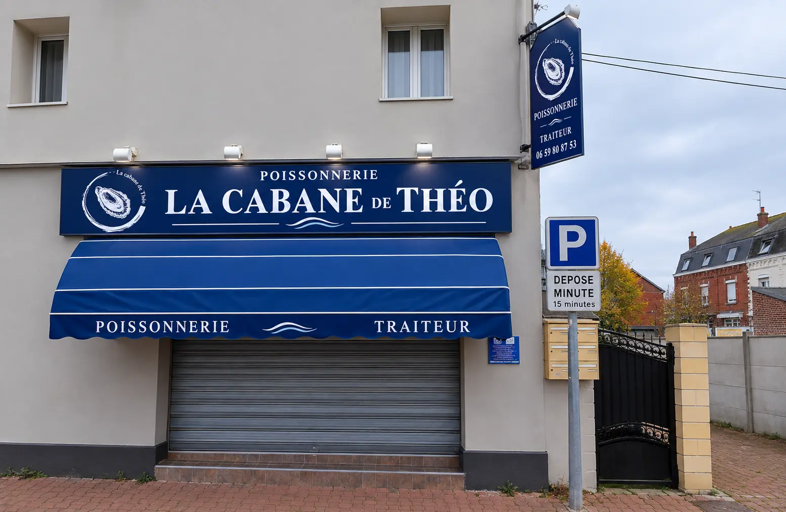 Enseigne La Cabane de Théo à Caudry